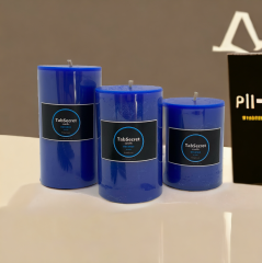 Aromalı 3'lü Mum Seti