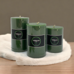 Aromalı 3'lü Mum Seti
