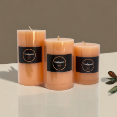 Aromalı 3'lü Mum Seti