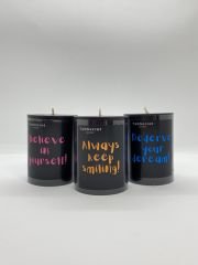 Affirmation /  Aromalı 3'lü Mum Seti