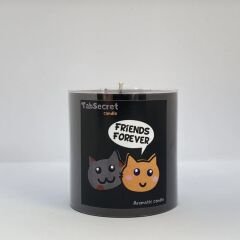 8x8 Doğa Esintisi Aromalı Harf Mum / FRİENDS