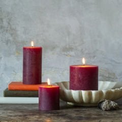 BOLLUK VE BEREKET / Tarçın Ve Elma Aromaterapi 3'lü Mum Seti