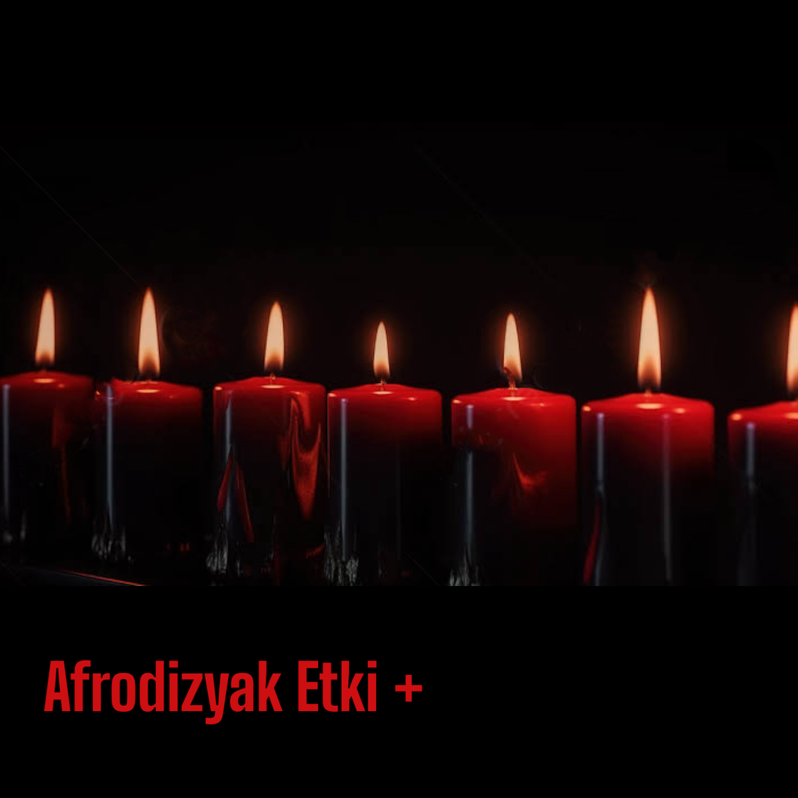 Afrodizyak Etkili 7'li Mum Seti