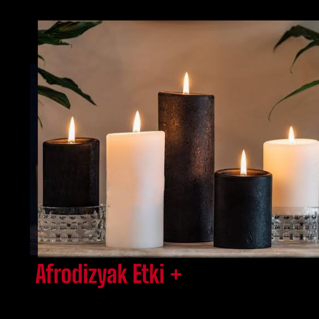 Afrodizyak Etkili 5'li Mum Seti