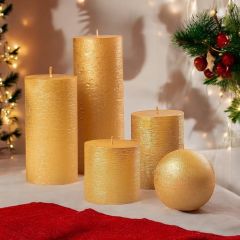 Yılbaşı 5'li Mum Seti - Chirsmas Series